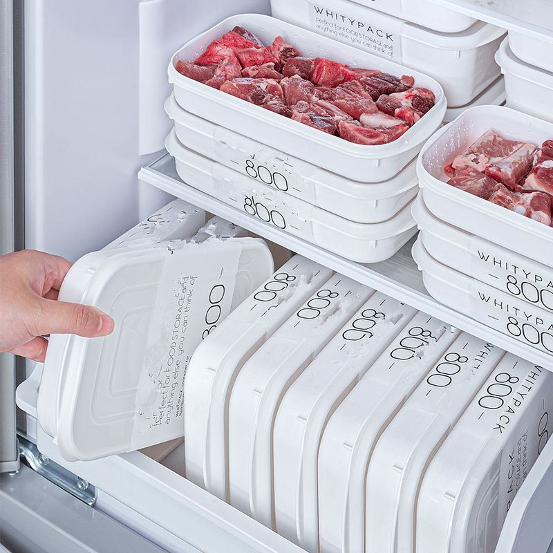 Meal Prep Containers Xl - Boîte d'emballage de viande congelée japonaise,