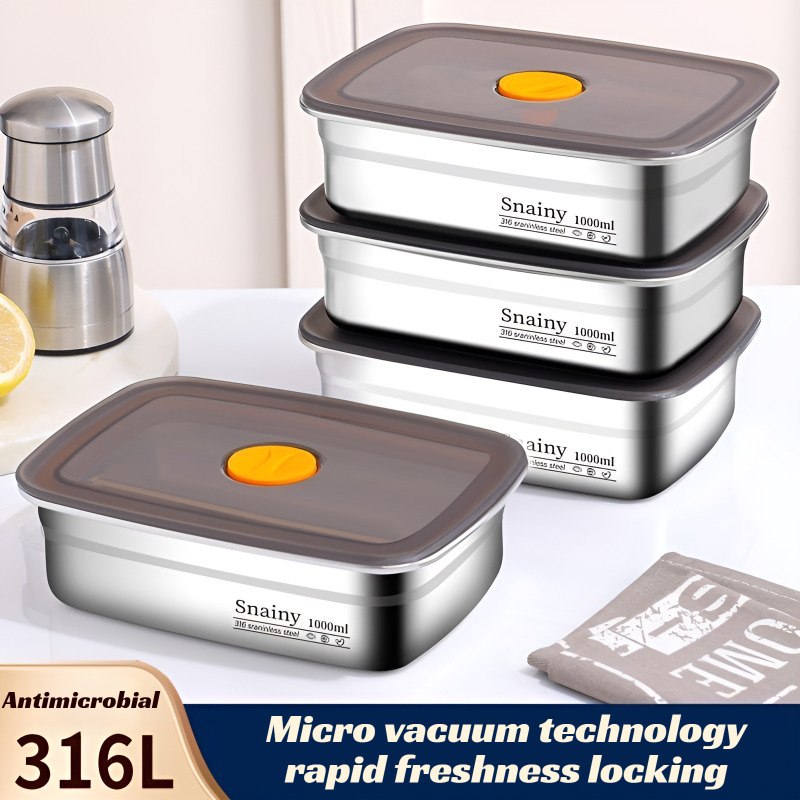 Meal Prep Containers Xl - Boîte à déjeuner de qualité alimentaire