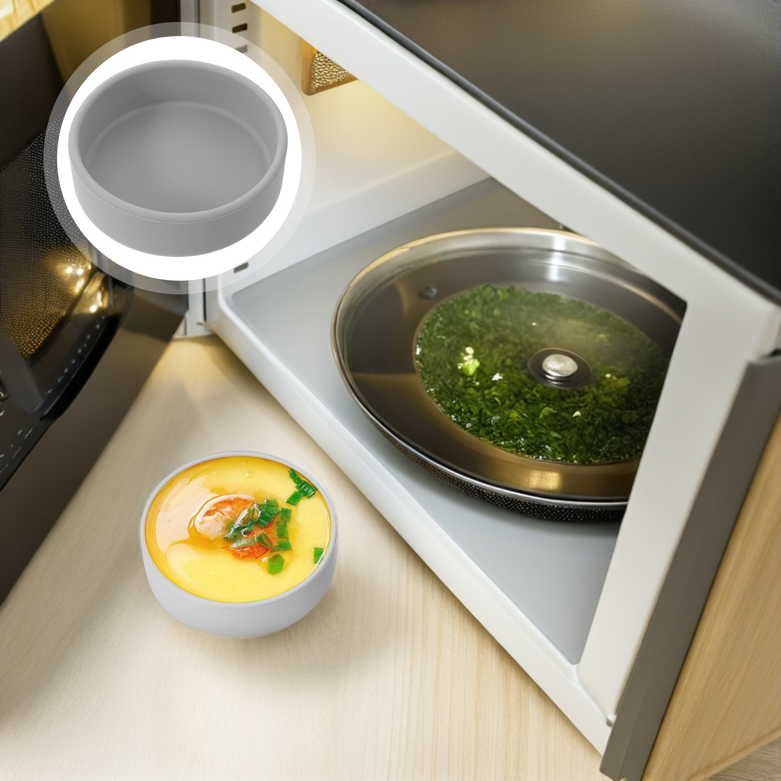 Lot de 3 moules à œufs en sili - Meal Prep Healthy Breakfast avis et prix
