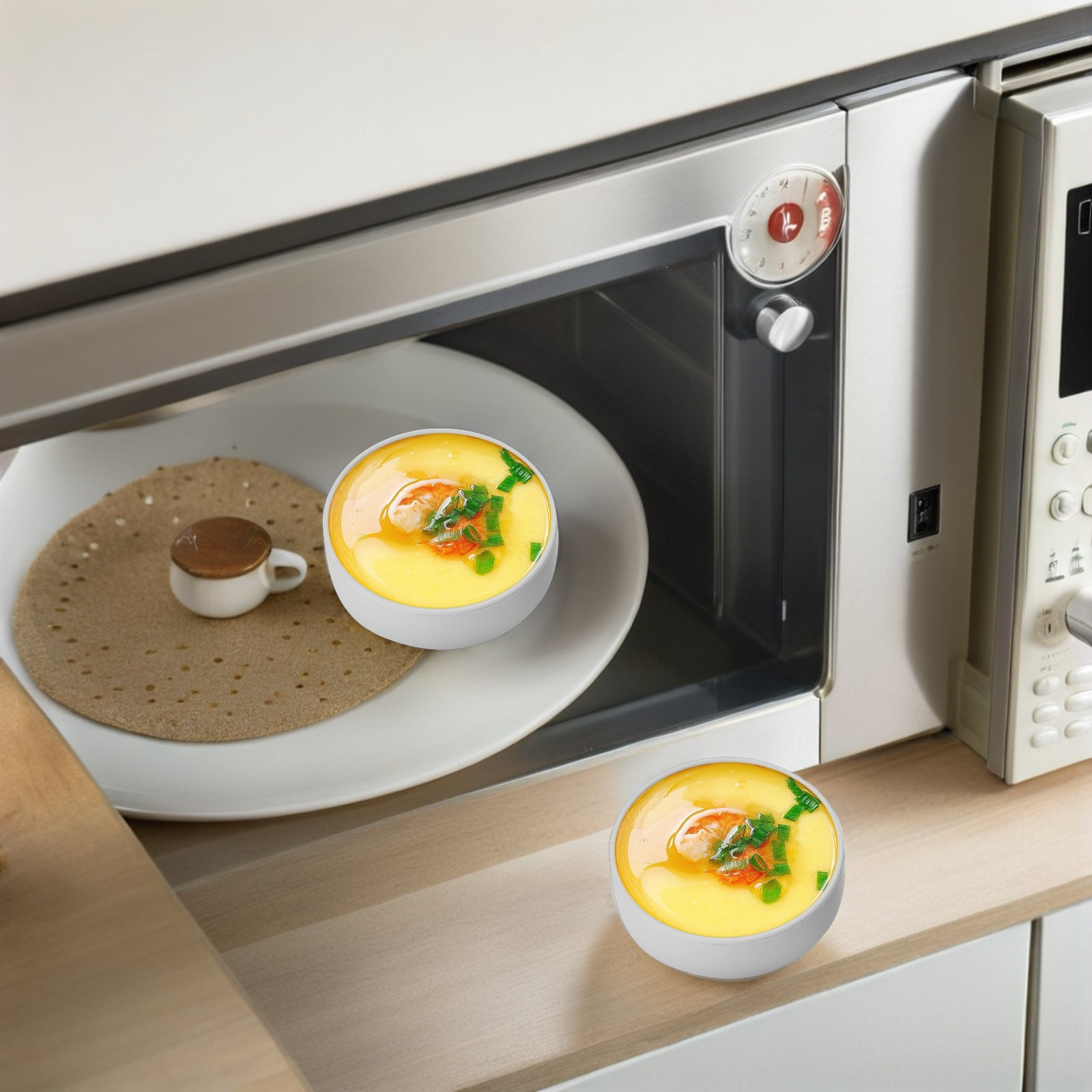 Lot de 3 moules à œufs en sili - Meal Prep Healthy Breakfast avis et prix