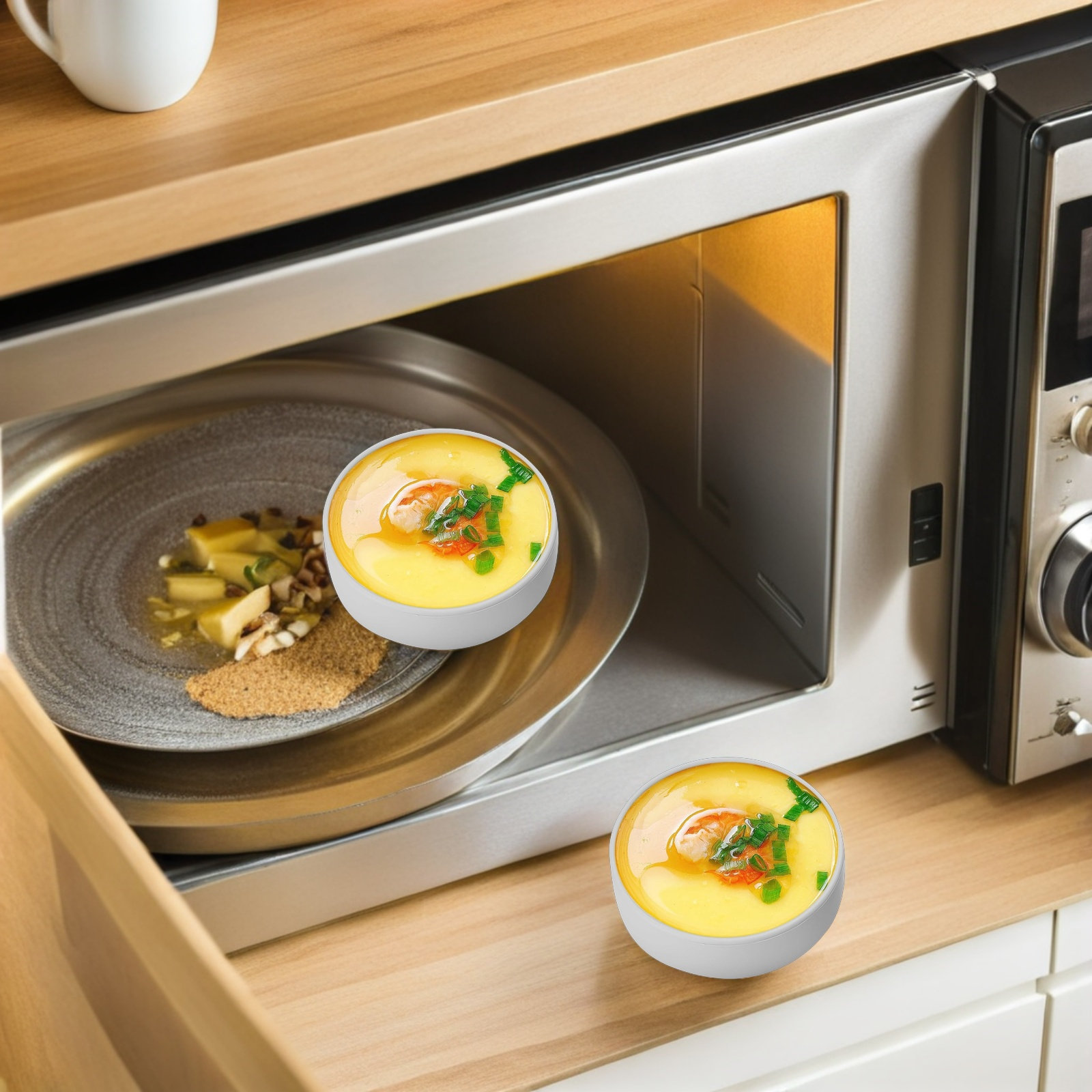 Lot de 3 moules à œufs en sili - Meal Prep Healthy Breakfast avis et prix