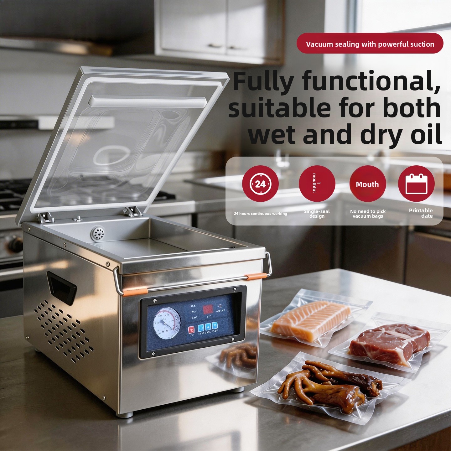 Machine de mise sous vide alim - Meal Prep Seafood avis et prix